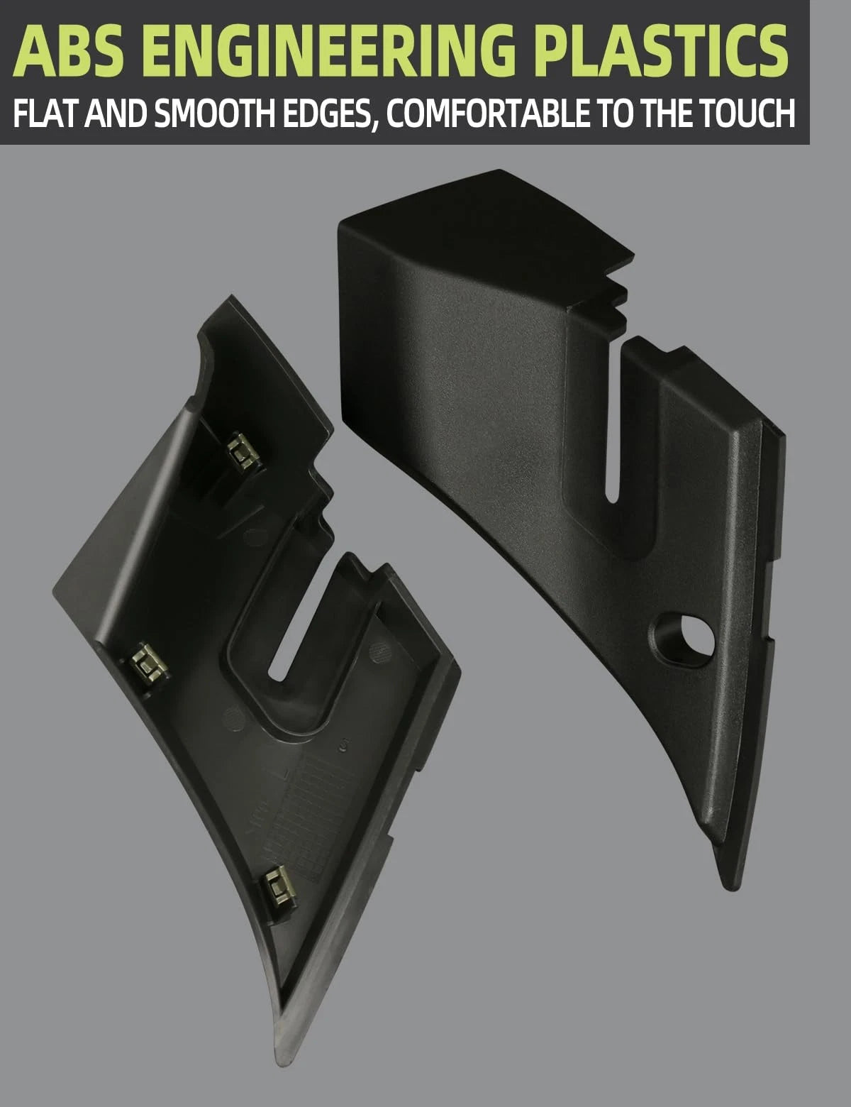 Windshield Wiper Cowl End Panel Compatible with Chevy Silverado