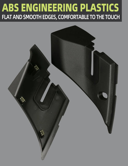 Windshield Wiper Cowl End Panel Compatible with Chevy Silverado