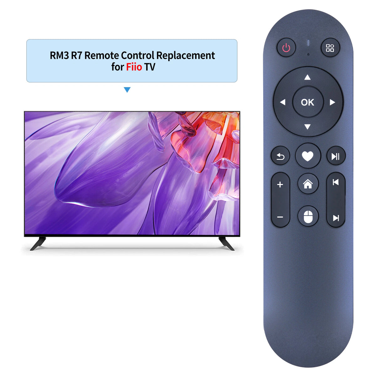 For FiiO Bluetooth Remote Control RM3 Fiio R9 R7 M11Plus M15S M11S M17