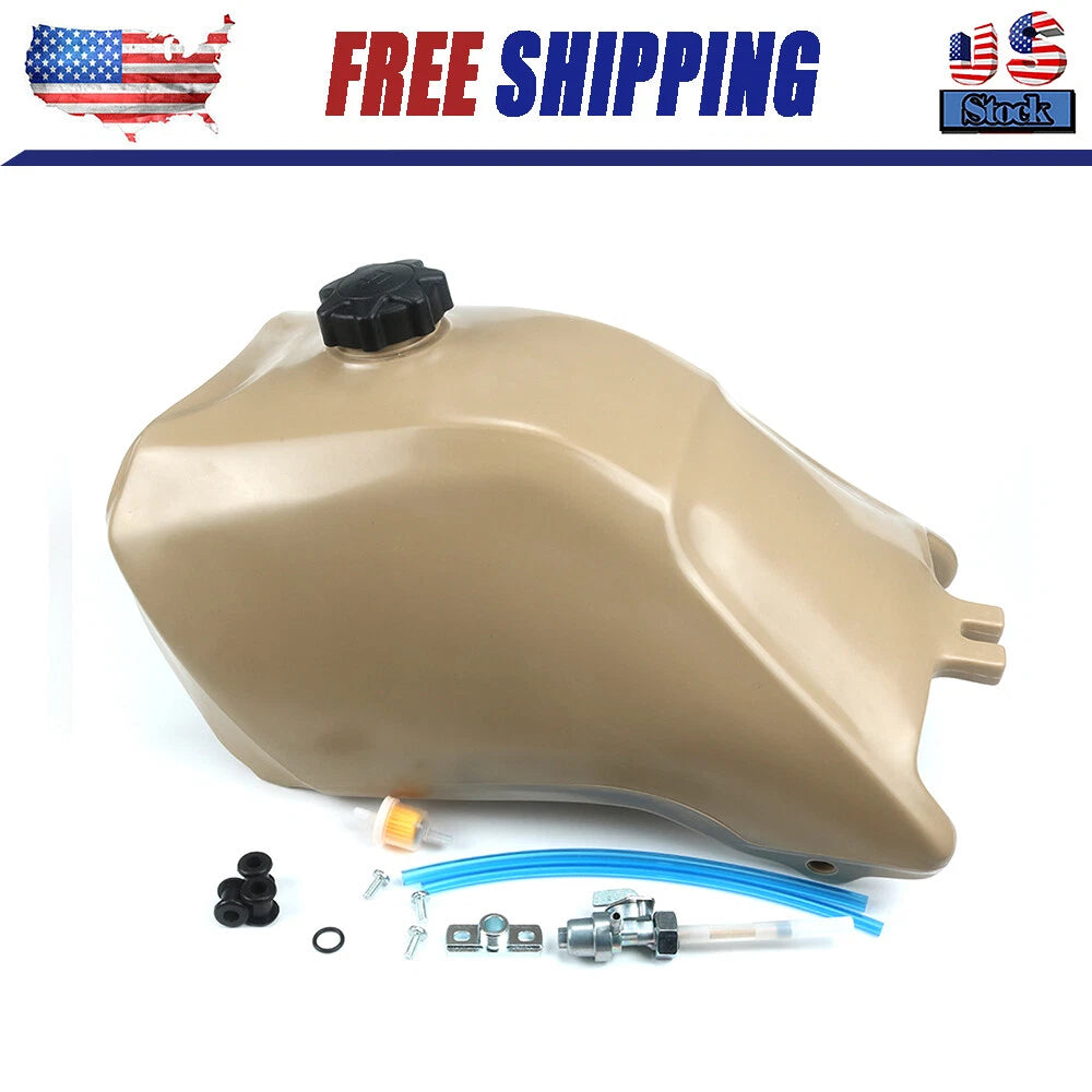 For Honda TRX300 TRX 300 93-2000 plastic gas fuel tank fourtrax with petcock
