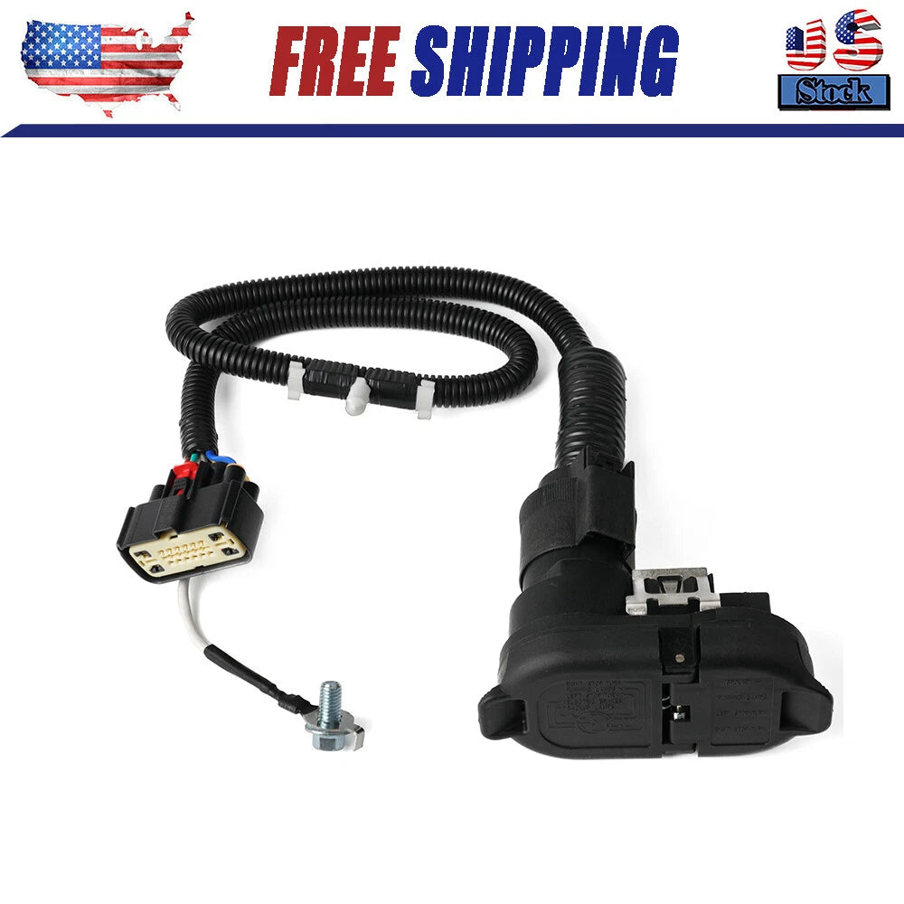 2009-2014 For Ford F-150 Trailer Tow Hitch Bar Wire Connector Harness Kit