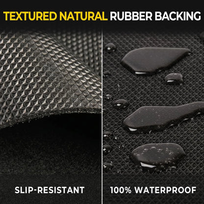 Golener Oil Spill Mat - Garage Floor Mat, 2'5" x 3' (Rectangular), Black