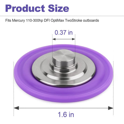 Diaphragm Assembly 804533 For Mercury 110–300HP OptiMax DFI Two-Stroke Outboard