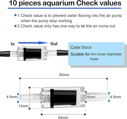 32.8 feet Aquarium Airline tubing Hose aquarium with 46 kits