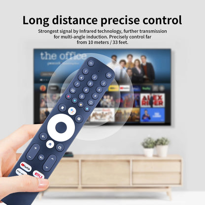 For RockTek G2 4K Android TV 11.0 Streaming Box Remote with Google Assistant