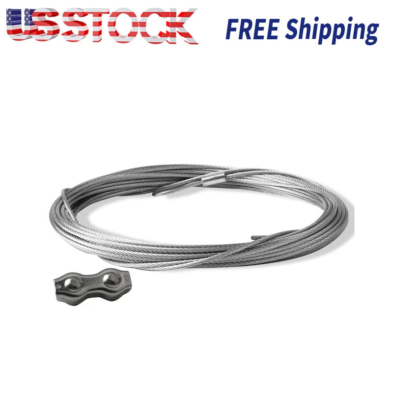 Lock Latch Release Cable & Clamp FJ7595-1 for Rotary Lift SPOA88, SP98,SPO98