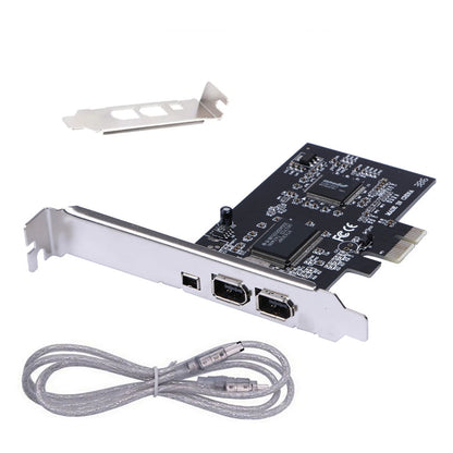 3 Ports 1394A Firewire Expansion Card Accessories With Low Profile Bracket