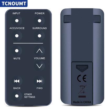 Remote Control For ZVOX AccuVoice AV157 AV203 AV120 AV200 AV257 AV355 AV357