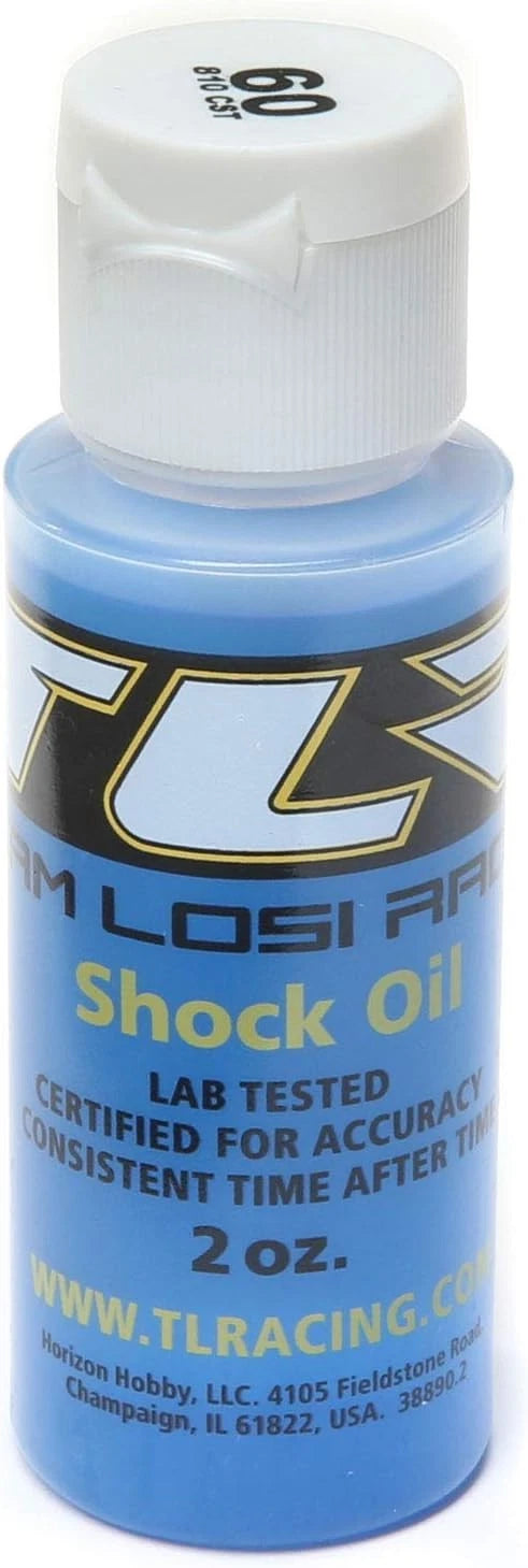 TEAM LOSI RACING Silicone Shock Oil 60WT 810CST 2OZ TLR74014 Electric...
