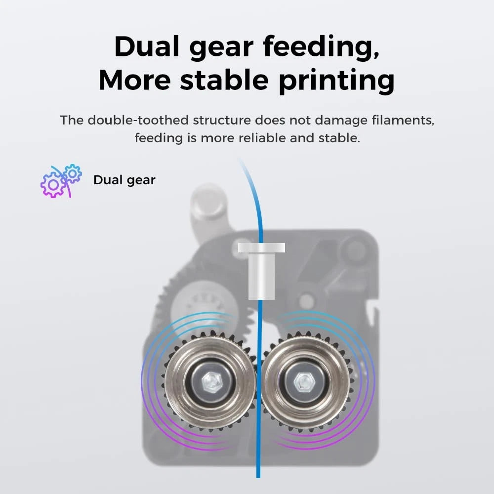Creality K1/K1 Max/K1C Extruder with Motor, Official /, With Motor