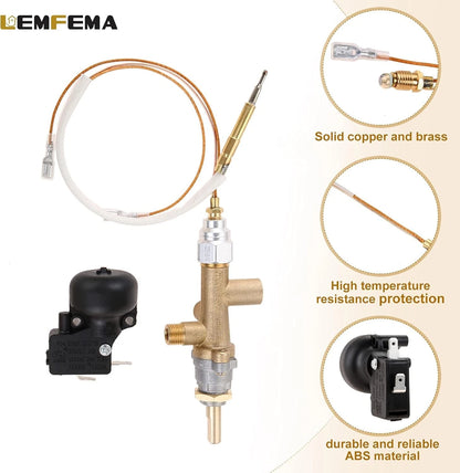 Propane Gas Patio Heater Repair, Replacement Parts for With Thermocouple