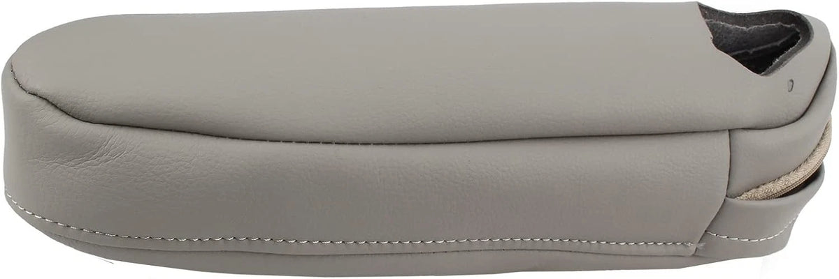 AUTOKAY 2Pcs Gray Leather Seat Armrest Cover Fit for Lexus RX300 RX330 RX350...