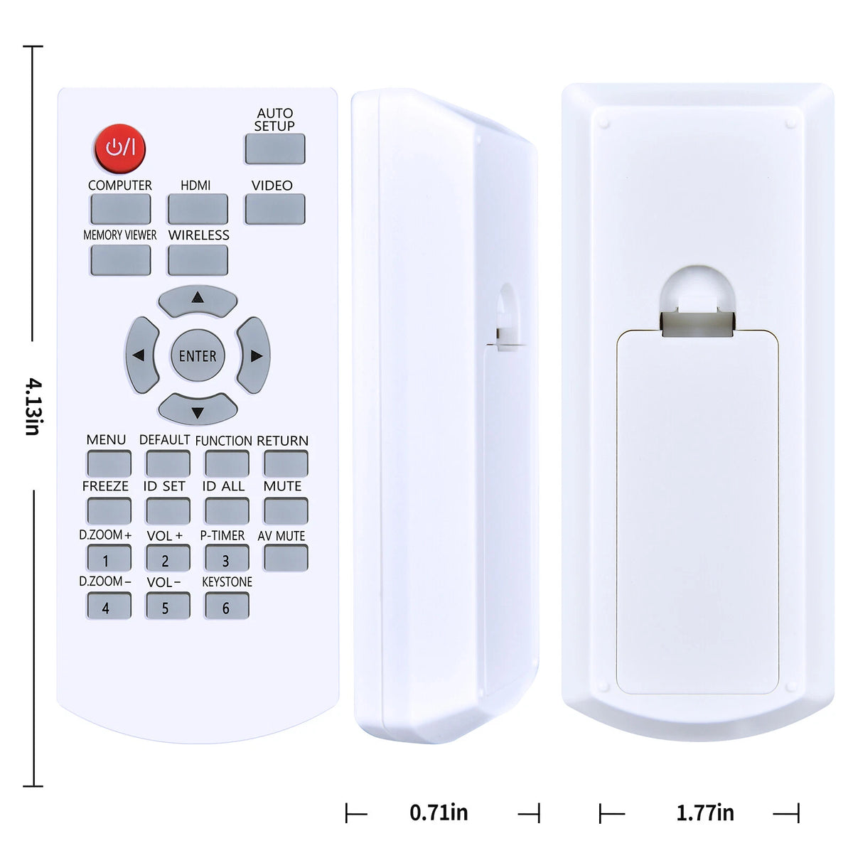 N2QAYA000142 Remote Control For Panasonic PT-SW280A PT-SX320A PT-SX300A