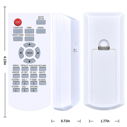N2QAYA000142 Remote Control For Panasonic PT-SW280A PT-SX320A PT-SX300A