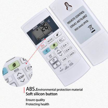 Replacement Remote Control For Sharp Air Conditioner CRMC-A876JBEZ