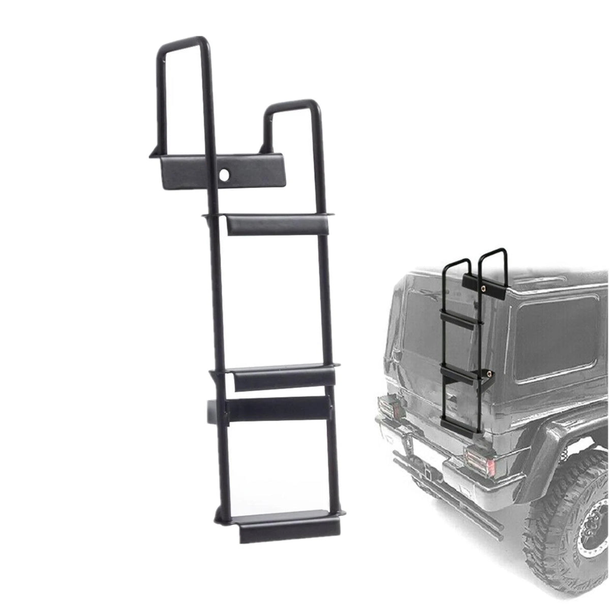 Steel Dump Ladder Stairs with Screws & Nuts for Tamiya Tractor Truck 1/14 RC Car