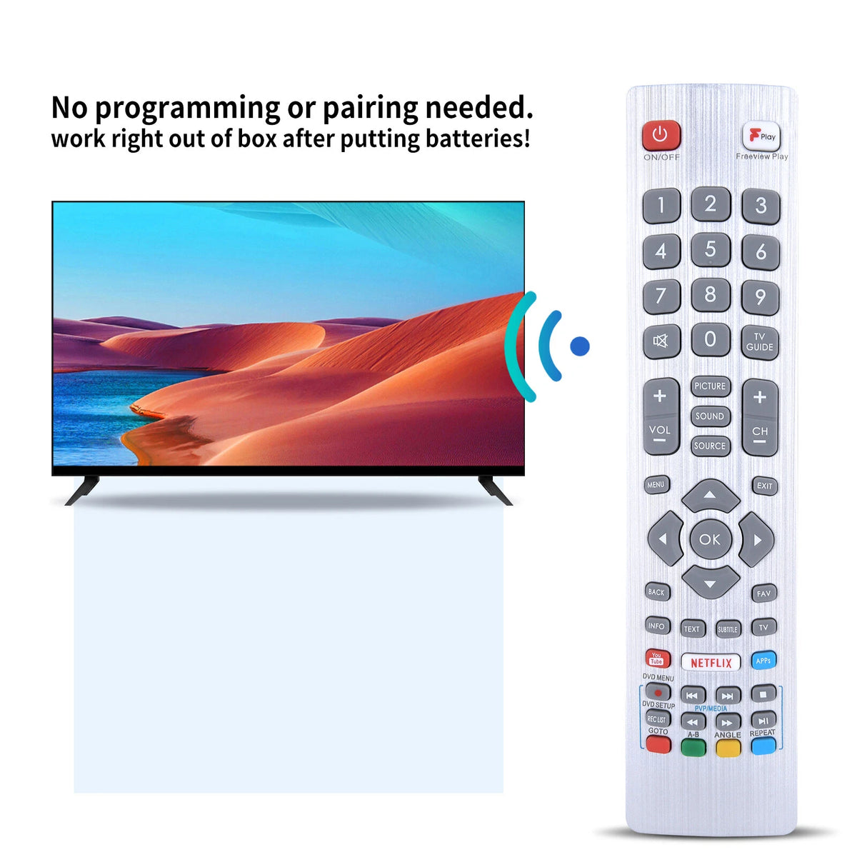 Replacement Remote Control For Sharp DH-2086