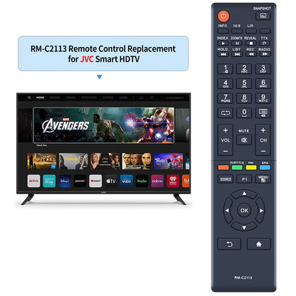 RM-C2113 RMC2113 Remote Control For JVC TV LT42N552A LT43N552A LT49N552A
