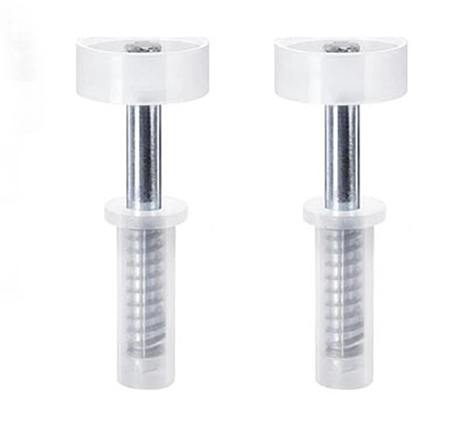 4 Pcs Bi-Fold Door Top Roller Guide Wheel and Pivot, Spring 2 Pack, 4