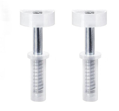 4 Pcs Bi-Fold Door Top Roller Guide Wheel and Pivot, Spring 2 Pack, 4