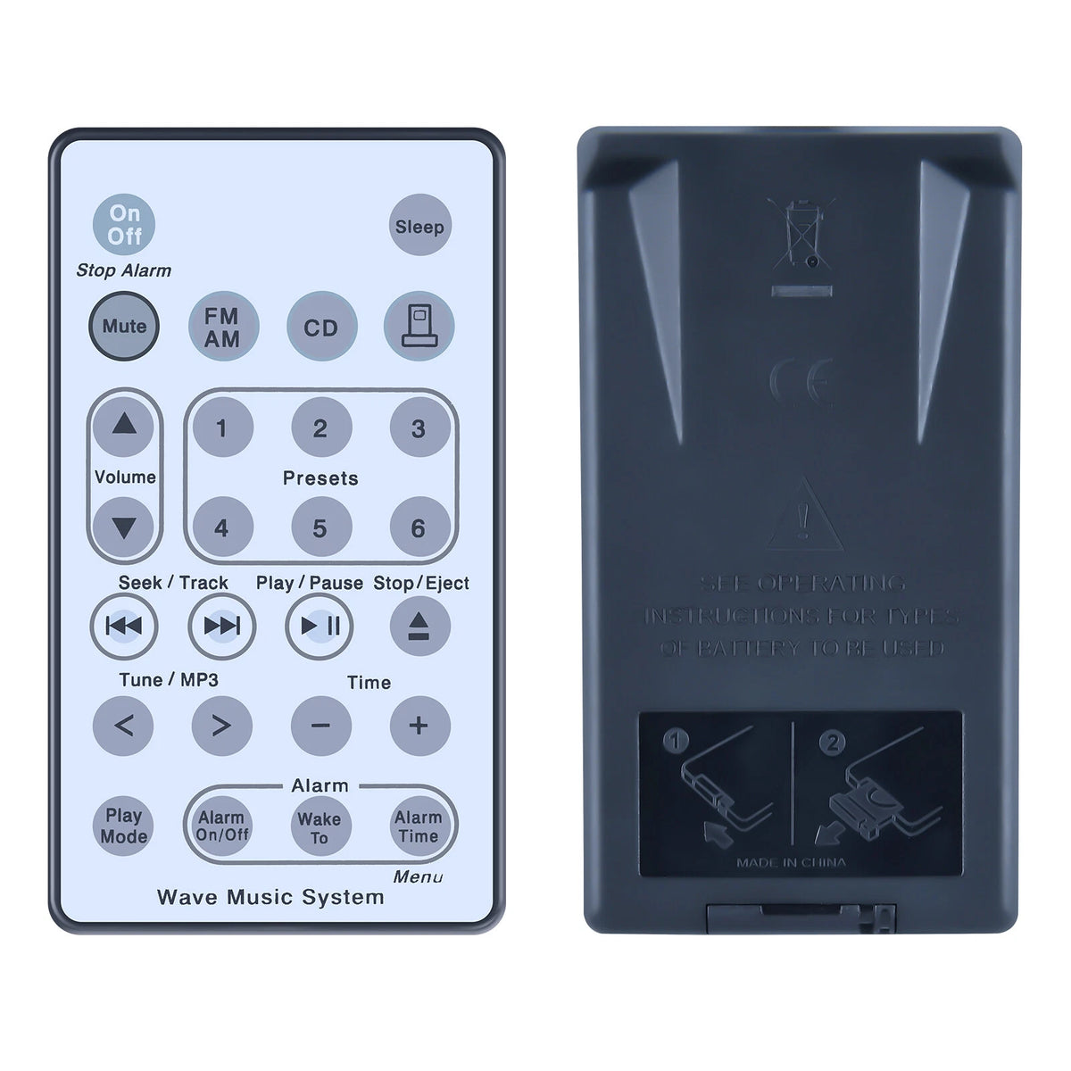 For Bose Wave Music System Remote Control AWRCC1 AWRCC2 AWRCC3 AWRCC4 AWRCC5