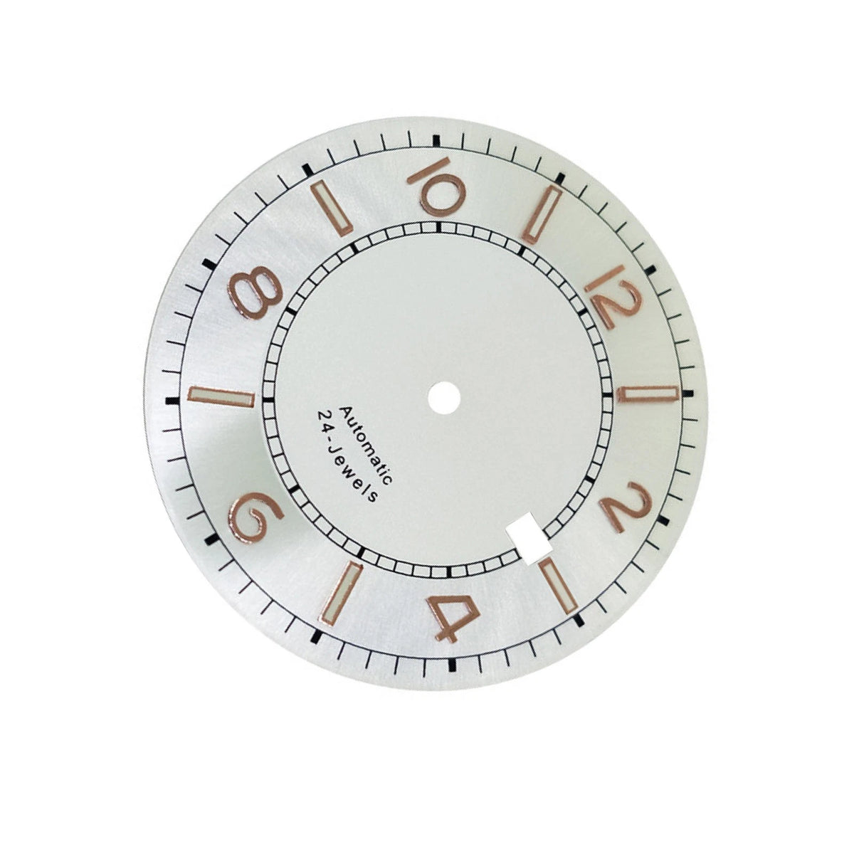 36.5mm Watch Dial w/ Green Luminous For NH35 Movement Watch Repair Parts hh