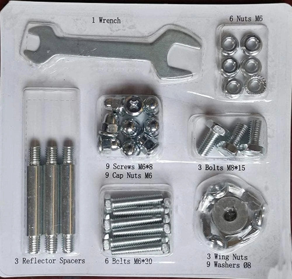 Replacement Hardware Bolt & Nut Set for Patio Heater - For Umbrella Heaters