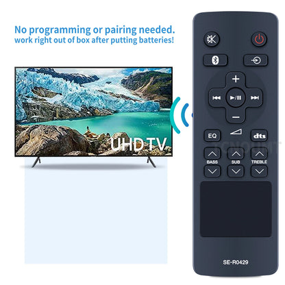 SE-R0429 Remote Control For Toshiba Soundbar SBX4250KN SBX4250