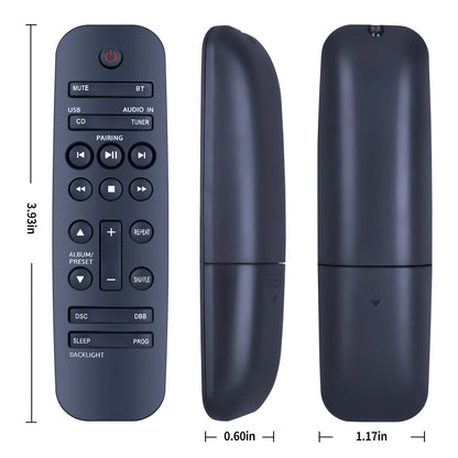 Remote Control For Philips AZ700T AZ700T/37 Portable Boombox CD Player