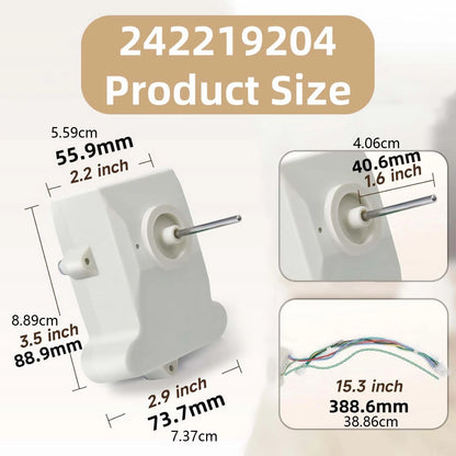 60Hz Refrigerator Evaporator Fan Motor Replace Assembly for Kenmore