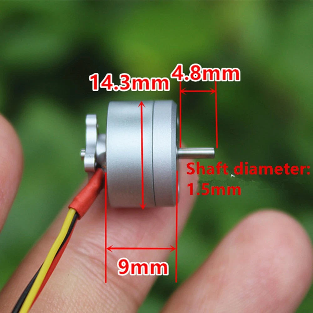 4300kv 1S-3S RC Drone Battery Mini Outer Rotor High Speed Brushless Motor 1104