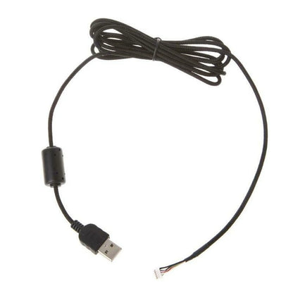 Mouse Mice USB PVC+Nylon Braided Cable Line Wire 2.2m For Logitech G500 G500S