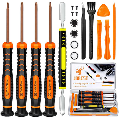 JOREST Cleaning Repair Tool Kit for PS5 PS4, with PH00 PH0 PH1 Colorful