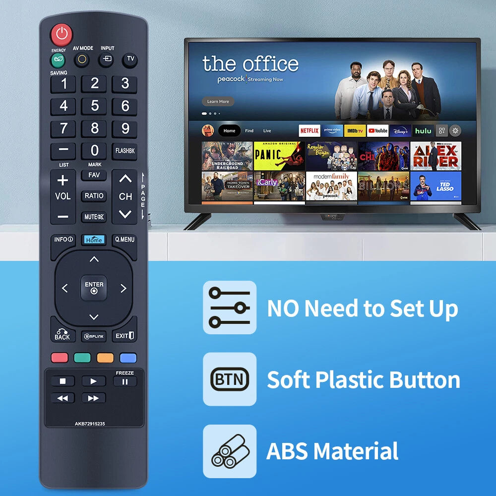 AKB72915235 Remote Control For LG PLASMA TV 50PK340 50PK350 60PJ250 60PK280