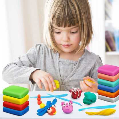ESSENSON Magic Clay - Air Dry 24 Colors, Modeling for 24 Colors