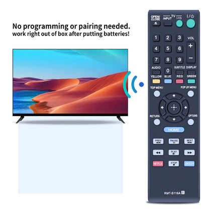 RMT-B116A Remote Control For Sony Player BDP-BX58 BDP-BX38 BDP-S280
