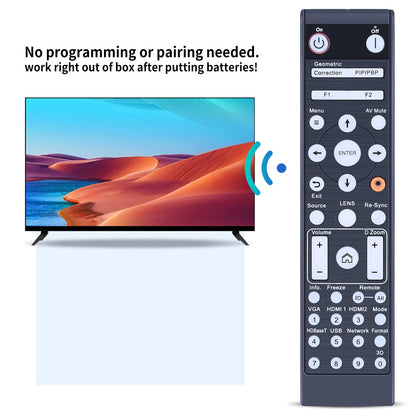 Remote Control For Optoma Projector EL500H EH500U GT1090HDR UHZ65LV ZU720T
