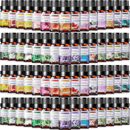 Nuanchu 26 Pcs Essential Oil Set for Humidifiers and 1 Fl Oz (Pack of 26)