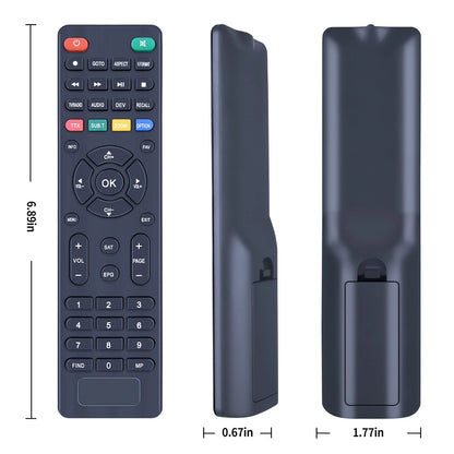 Replacement Remote Control For Golden Interstar HD FTA+, FTA-S, FTA S2