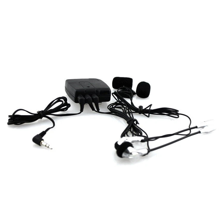 Motorcycle Helmet to Helmet Intercom Host Headphone Walkie-talkie Front & Rear