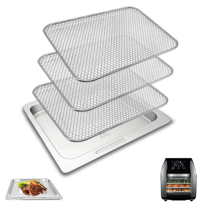 GWYSY Air Fryer Replacement Parts for 9.4×8.8 IN Accessories Chefman 10QT