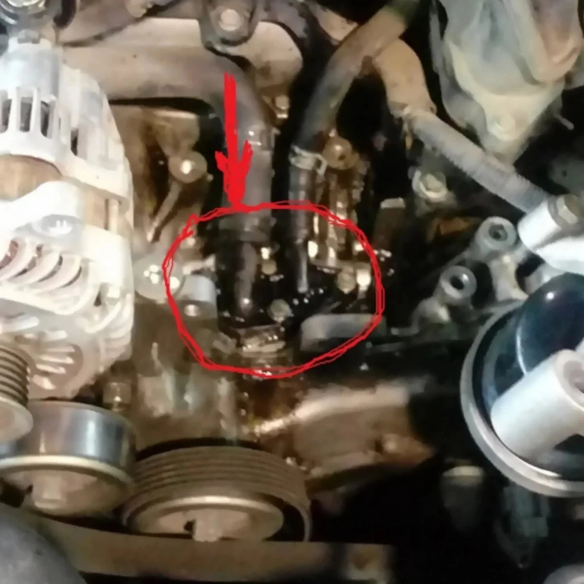 Replacement Aluminum Hose Connector for Subaru Crosstrek for XV and for Impreza