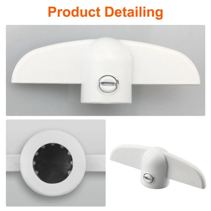 VIDABTE T Handle Crank for Andersen Casement Windows, 3/8 in White