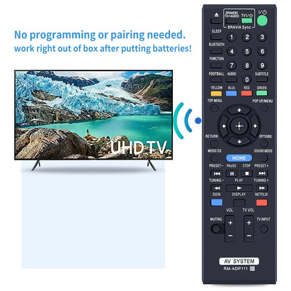 RM-ADP111 Remote Control For Sony Home Theater BDV-E2100 BDV-E4100 BDV-E6100