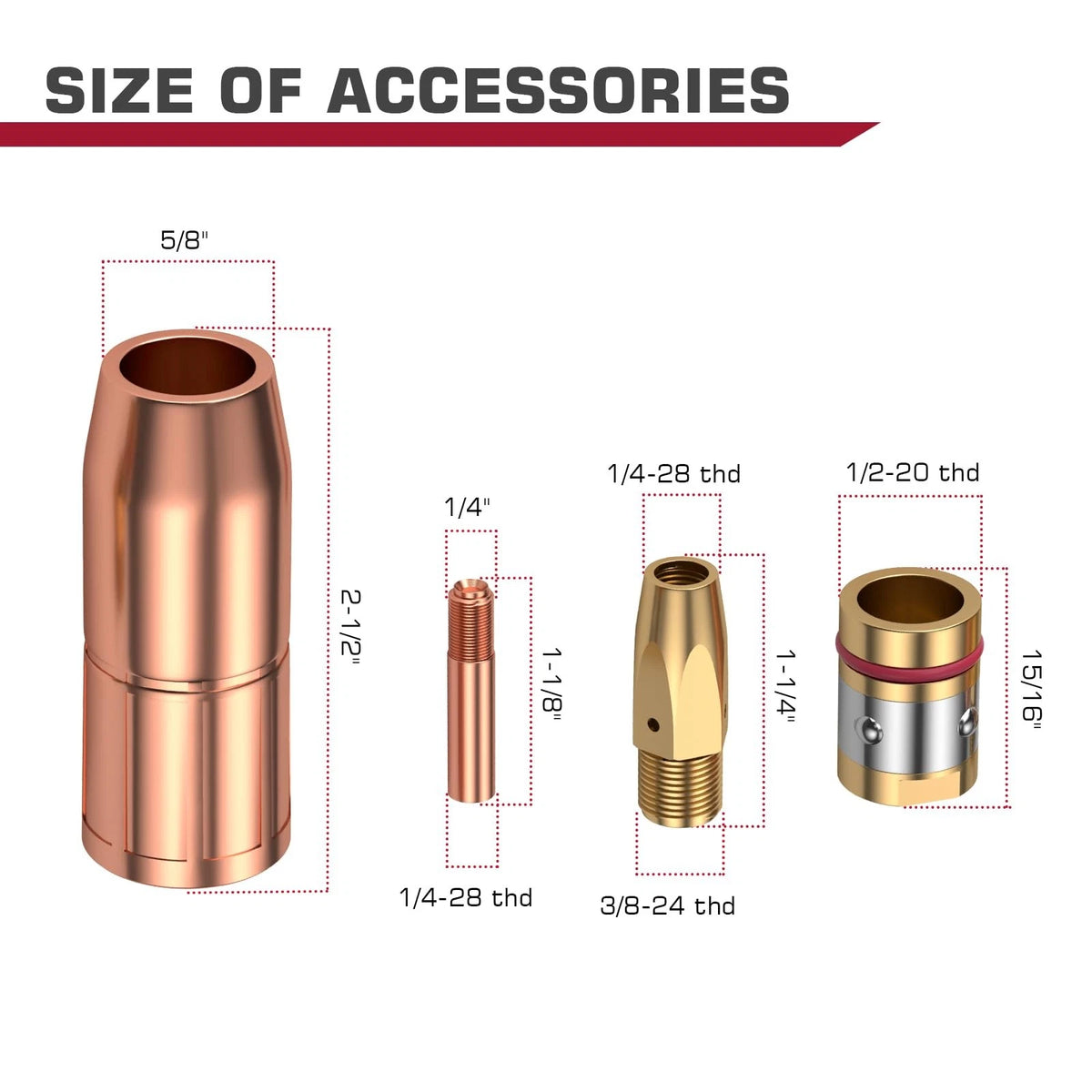 ARCCAPTAIN for Miller M-25/40 Welder Part .035" Accessory Kit