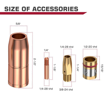 ARCCAPTAIN for Miller M-25/40 Welder Part .035" Accessory Kit