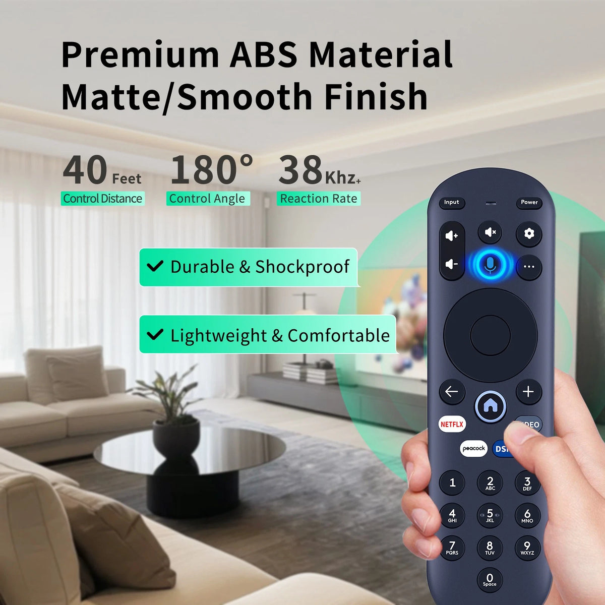 For Pioneer PN50-751-24U Xumo Smart TV Remote CP-RC1NA-23 (MG3-R34010) -
