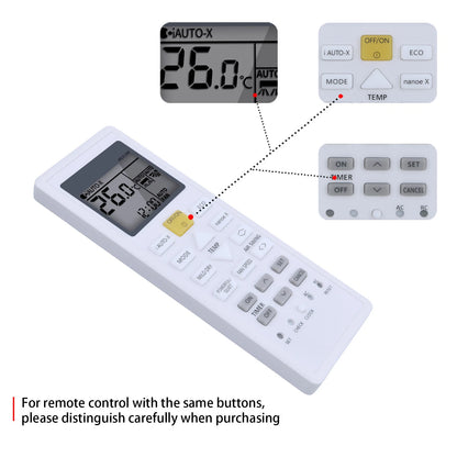 16330 Remote Control For Panasonic AC Air Conditioner ACXA75C16330