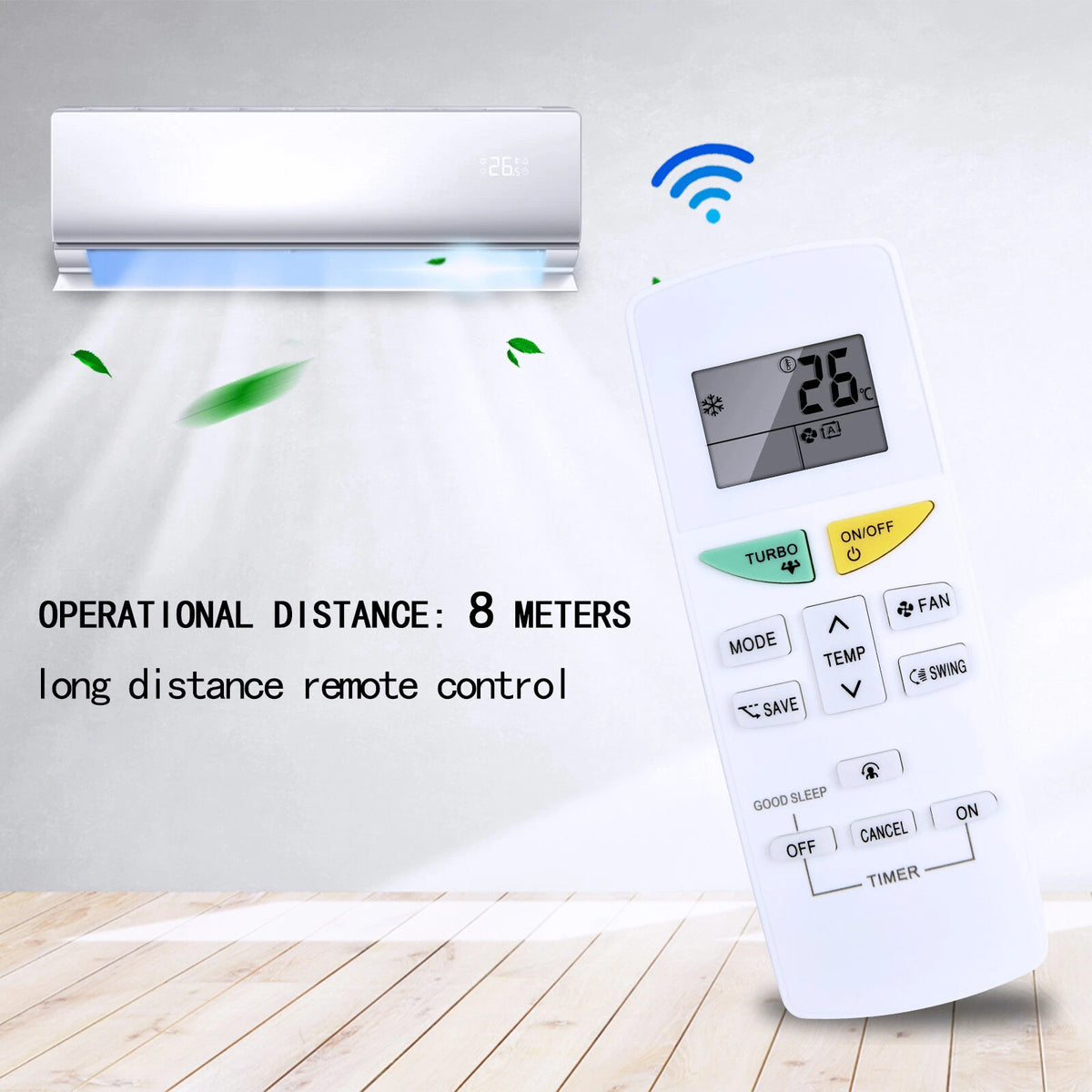 Replacement Remote Control For DAIKIN Air Conditioner ARC470A1