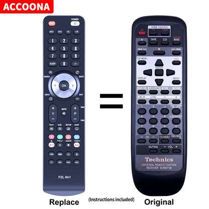 EUR647132 Replacement Remote Control For Technics SA-DX850 SA-DX940
